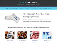 Tablet Screenshot of coolsealusa.com